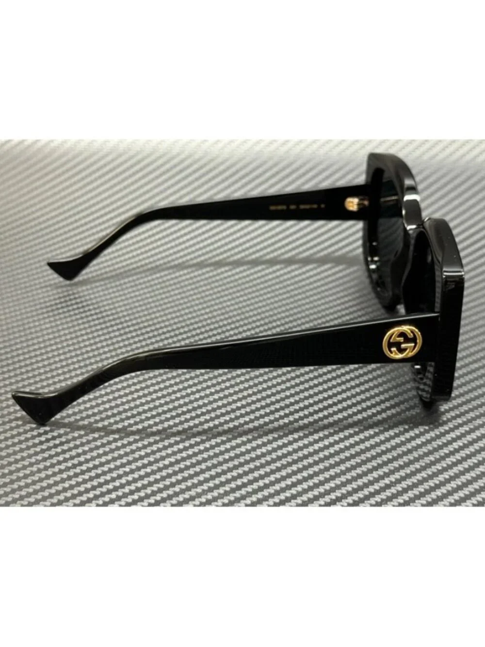 New Gucci Women Black Sunglasses 53-22-145